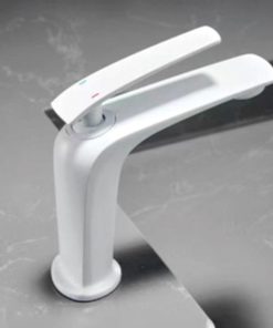 D1522T - Vòi Lavabo Trắng