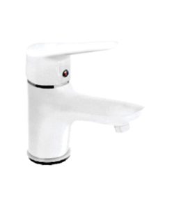 D1550T - Vòi lavabo nóng lạnh Trắng