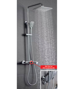 D9185 - Sen cây tắm đứng nóng lạnh hiển thị nhiệt độ