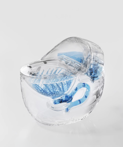 Bồn cầu trứng hạt lạc trắng SA2219