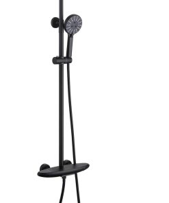 Sen cây tắm đứng mạ Nano đen